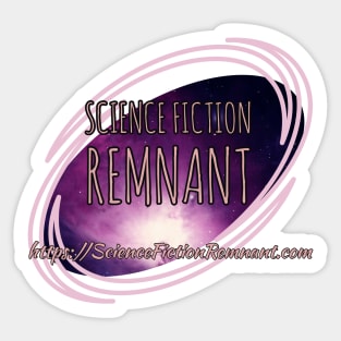 Science Fiction Remnant Oval Sticker